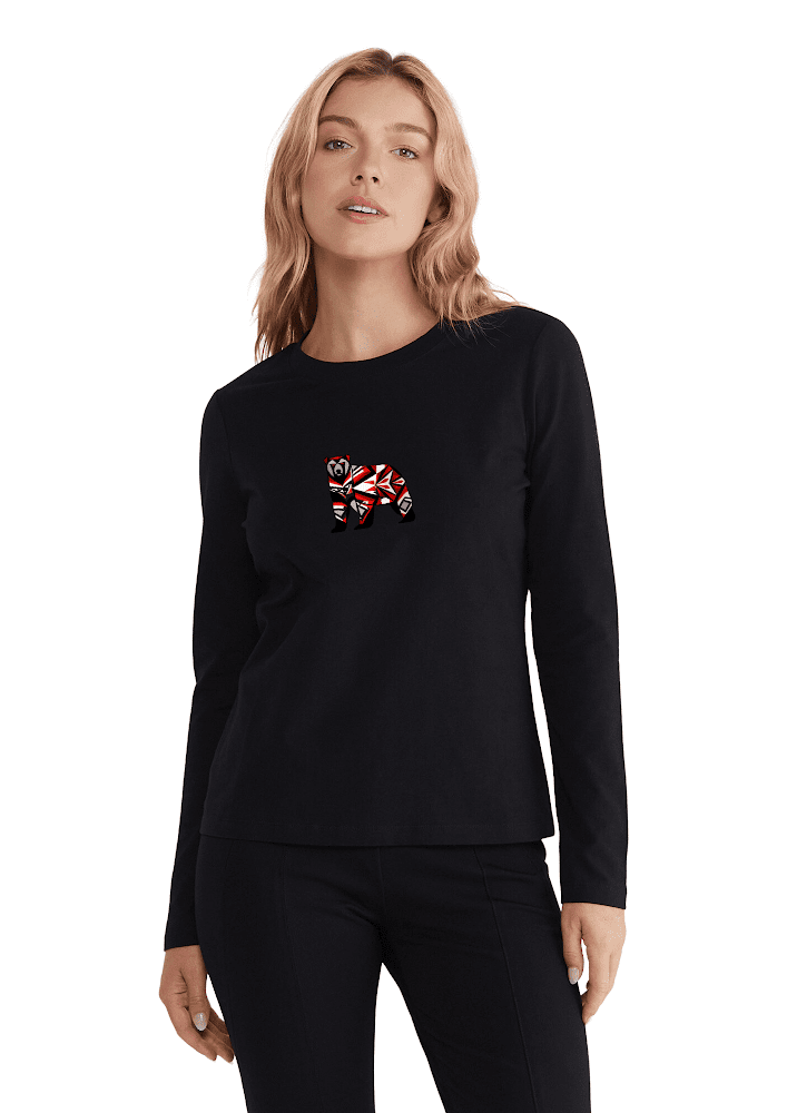 Merino Wool - Silk Soft - Maskwa - Long Sleeve Shirt (Women's)