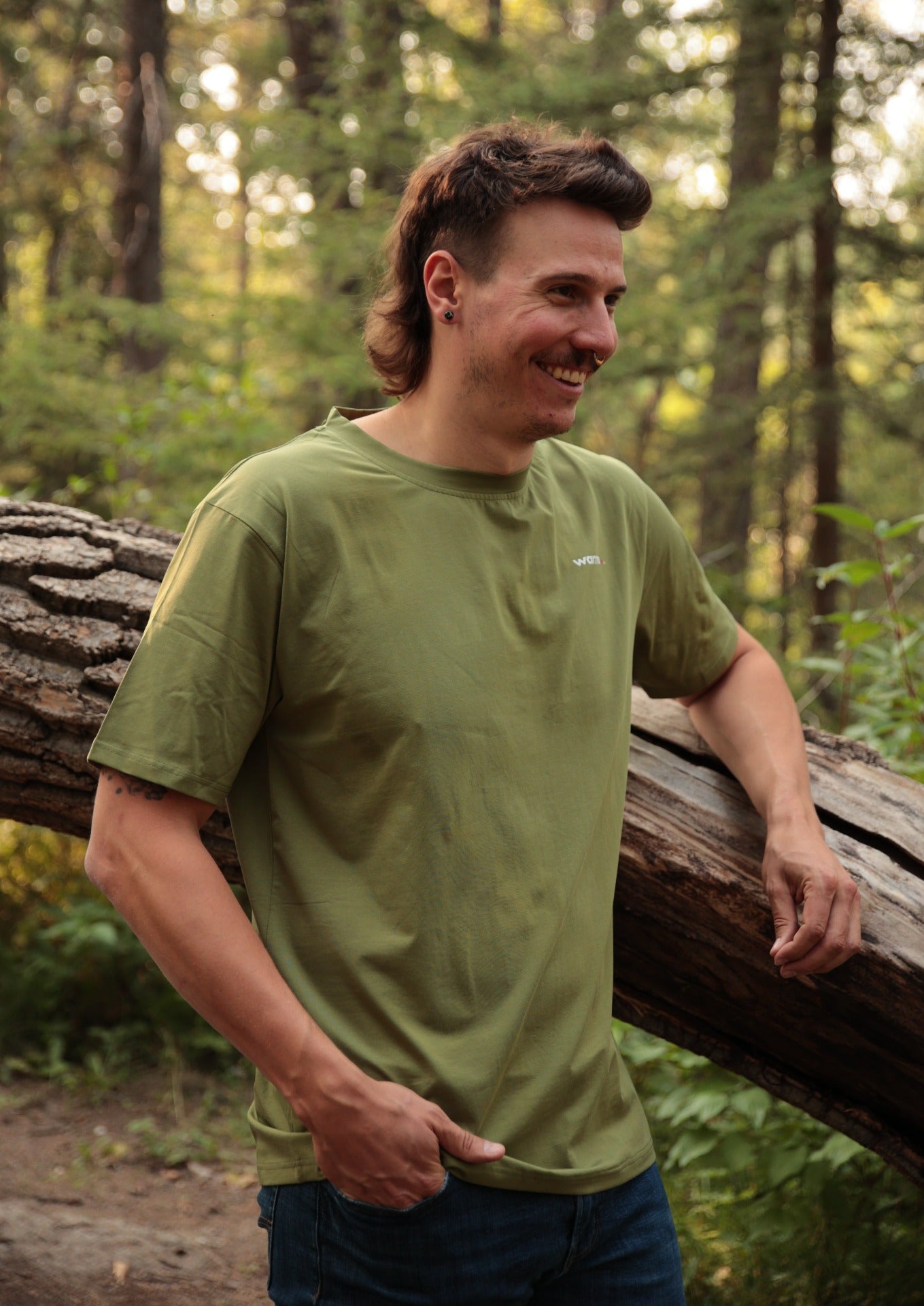 Army Green Organic Cotton T-Shirt (Men's)