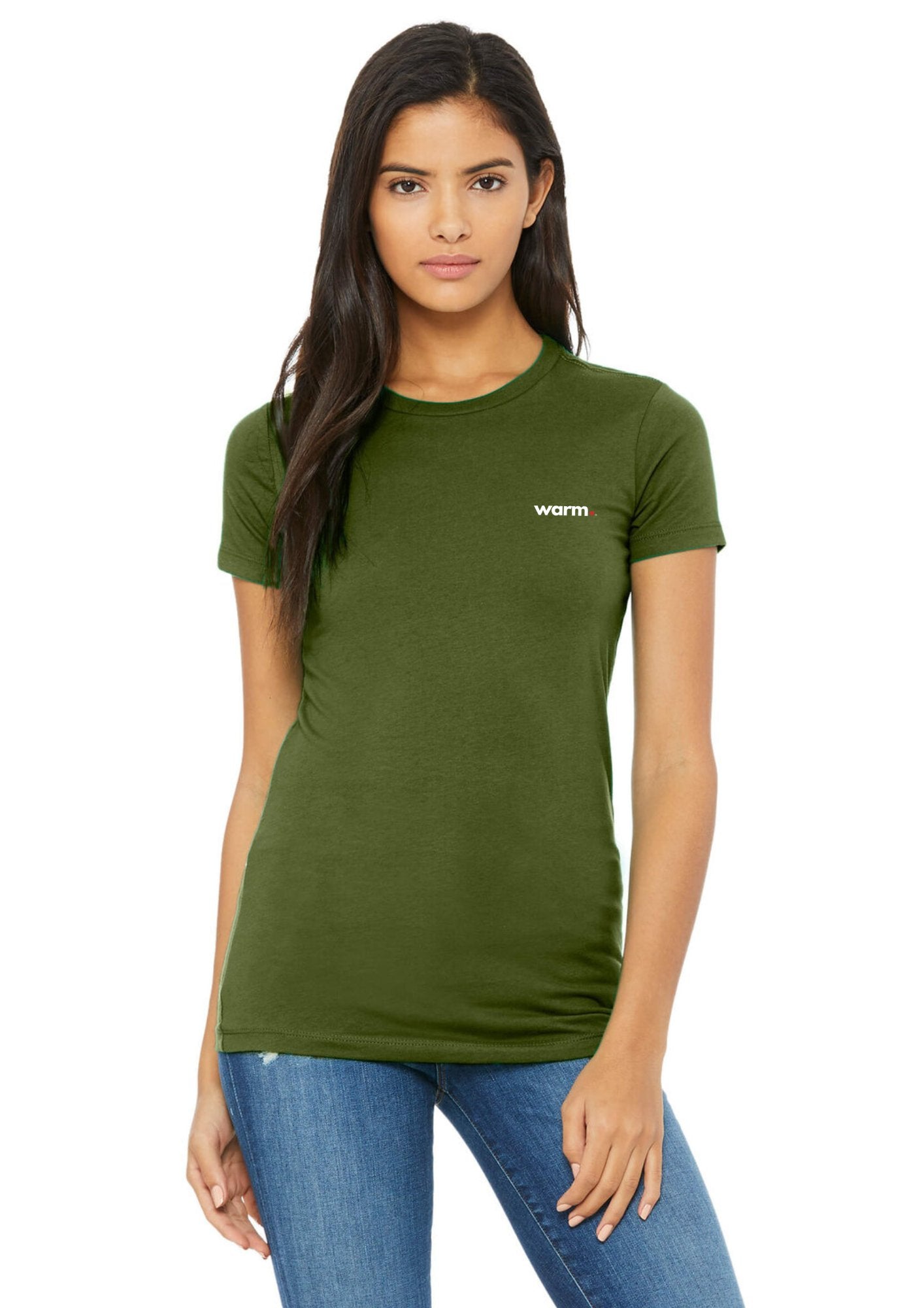 Army Green Organic Cotton T-Shirt (Women's)