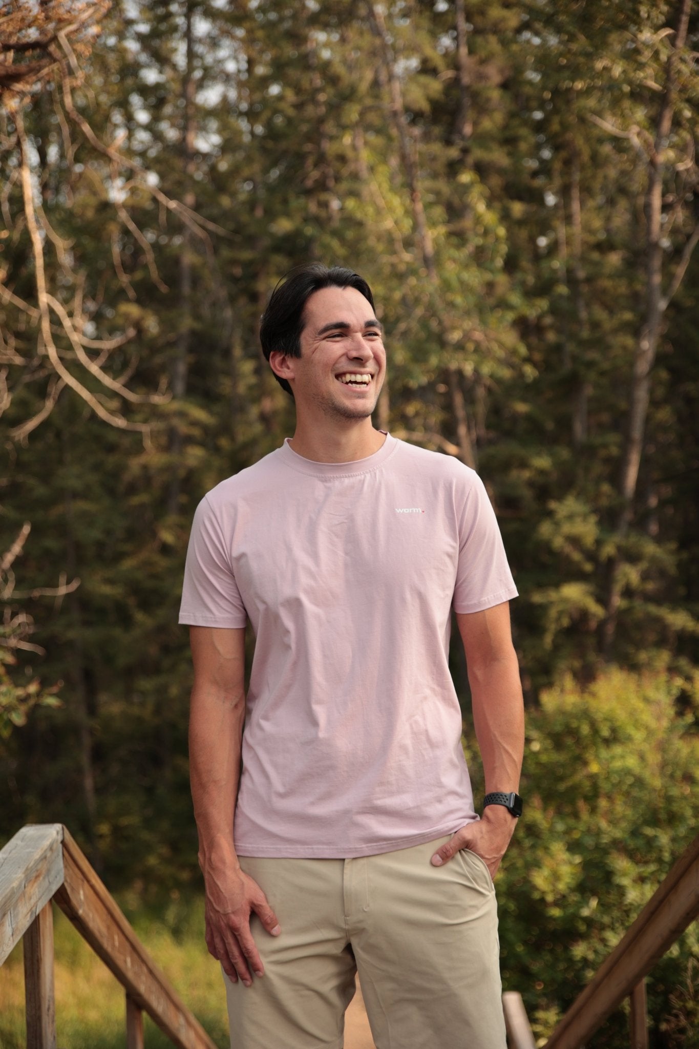 Lilac Organic Cotton T-Shirt (Men's)
