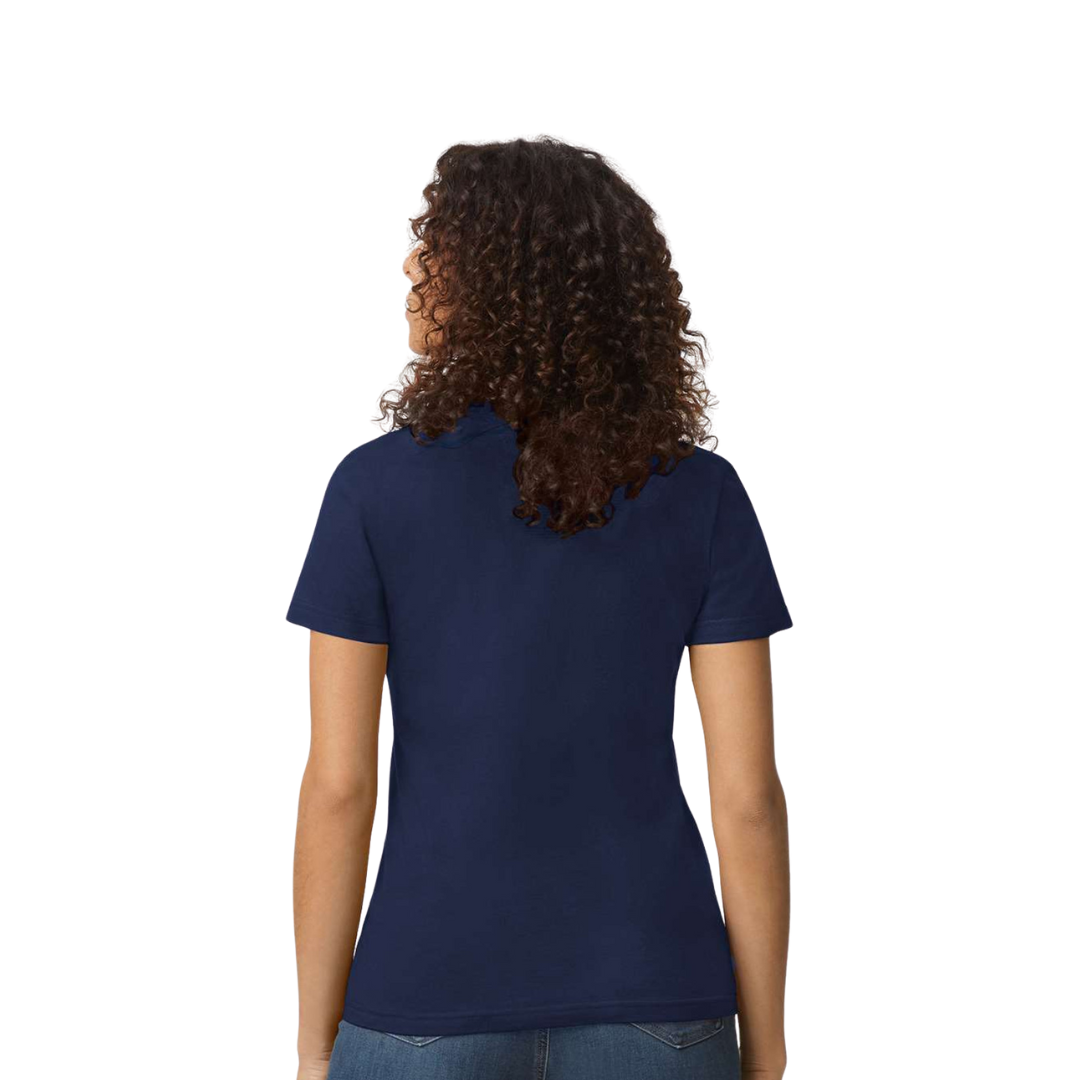 Merino Wool - Silk Soft - Short Sleeve Shirt -  Blue (Women's)