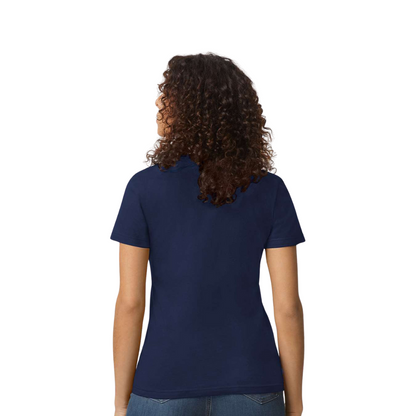 Merino Wool - Silk Soft - Short Sleeve Shirt -  Blue (Women's)