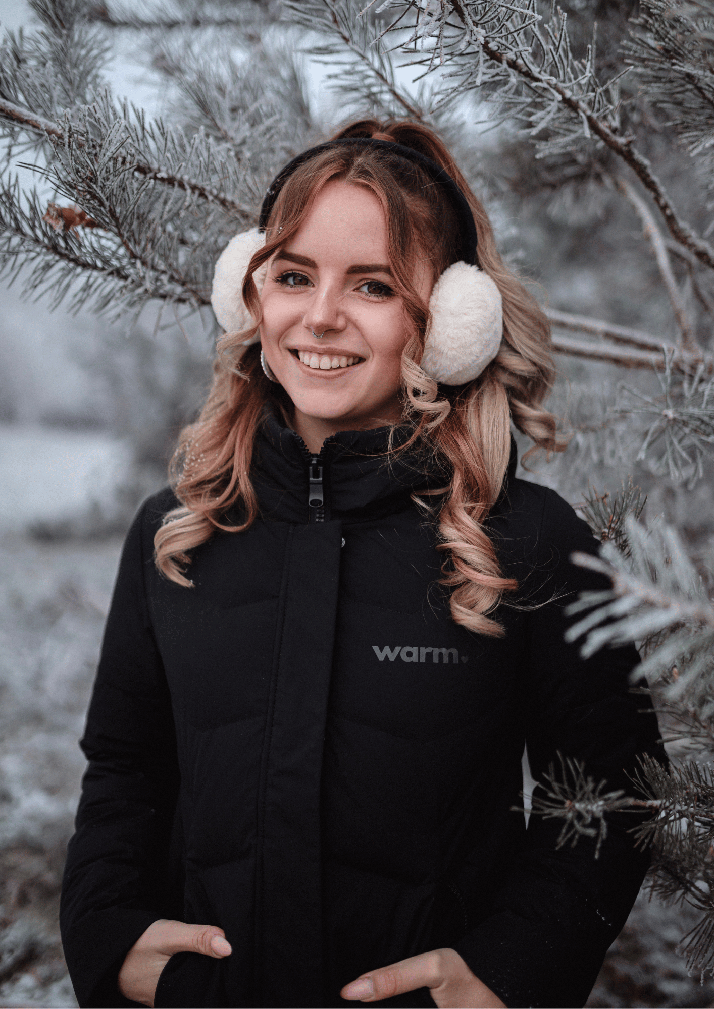 Black down winter coat sales