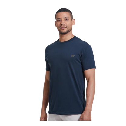 Merino Wool - Silk Soft - Short Sleeve Shirt - Blue (Men's)