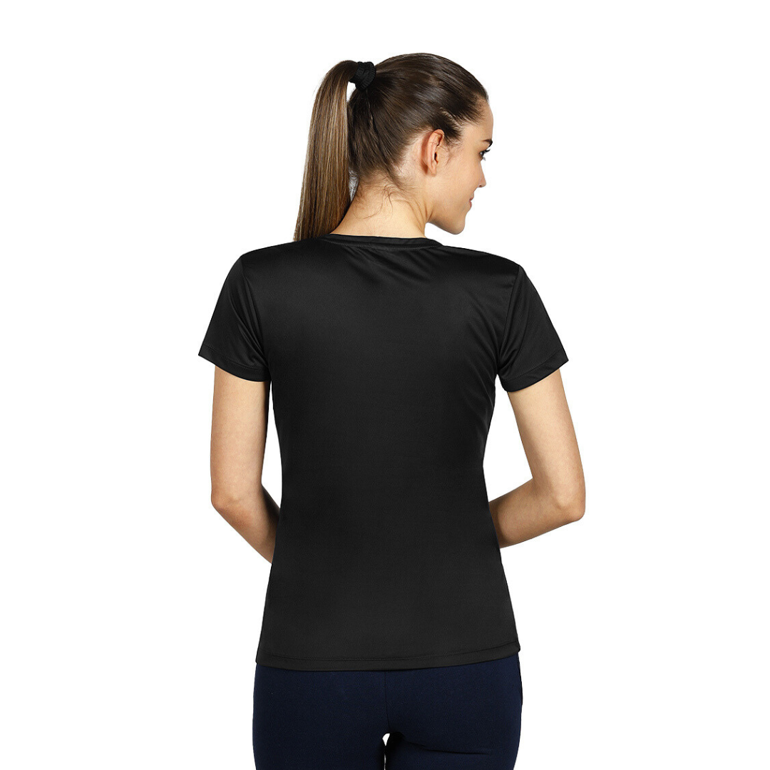 Merino Wool - Silk Soft - Short Sleeve Shirt - Black (Women's)