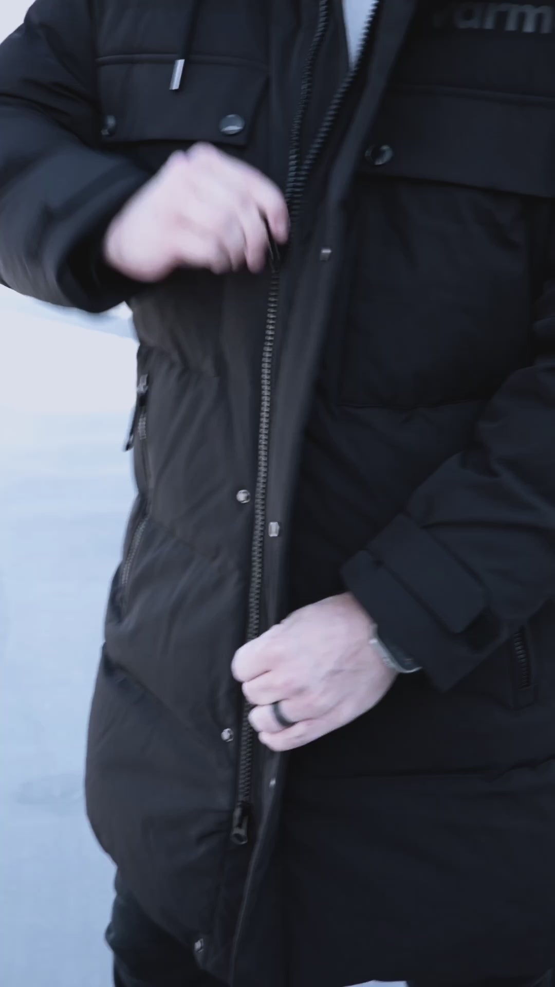 Men's Arctic Duvet Down Winter Coat: 'Deep Warmth' Edition – Warm