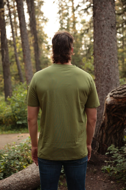 Army Green Organic Cotton T-Shirt (Men's)